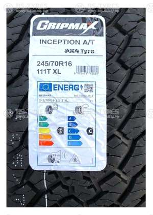 Gripmax Inception A/T 275/65 R17 115T