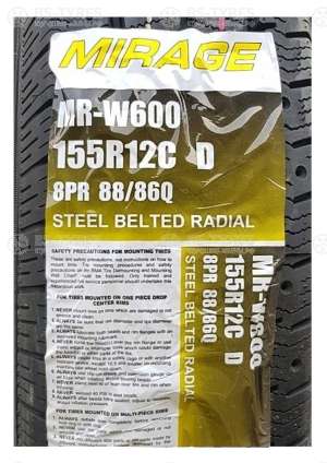 Mirage MR-W600 155/80 R13C 90/88Q