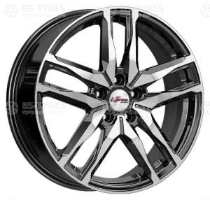 iFree Бомбей (КС1075) (Блэк Джек) 6.5xR18 ET37 5*114.3 D66.6